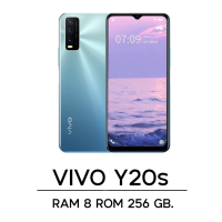 ราคา vivo Y20s RAM8GB ROM256GB จอ 6 51นิ้ว Android 10 แถมฟรีเคสใส ติดฟิล์มกระจก รับประกัน 1 ปี (21334699069)