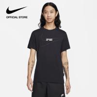 ราคา Nike Mens Lbr Big Swoosh Tee Black (21341329320)