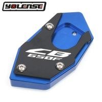ราคา แผ่นยืดขาตั้งด้านข้างสำหรับมอเตอร์ไซค์ฮอนด้า CBR650F CB CBR CBR650 CB650F 650F F แผ่นรองขาตั้งด้านข้าง CNC (20707014170)