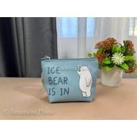 ราคา Moshi Moshi กระเป๋าเศษสตางค์ ลาย We bare Bears หมีสามตัว ลิขสิทธิ์ของแท้จากโมชิ (21330062204)