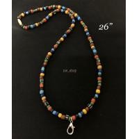 ราคา สร้อยคอลูกปัดโบราณ สร้อยคอลูกปัดทวารวดี ลูกปัดสวยงาม (21399559343)