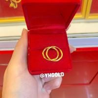 ราคา ต่างหูทองครึ่งสลึง YHGOLD แบบห่วง ทองคำแท้96 5 (21402020304)