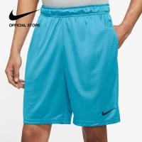 ราคา Nike Mens Dri Fit Knit Short 6 0 Shorts Baltic Blue (21341440091)