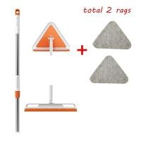 ราคา แผ่นซิลิโคนเช็ดกระจกหน้าต่างแบบยืดหดได้ผ้าเช็ดทำความสะอาดที่ขูดแปรงถูสามเหลี่ยมไม้ถูพื้นแผ่นโลหะเช็ดกระจกห้องน้ำให้แห้ง (21170457770)