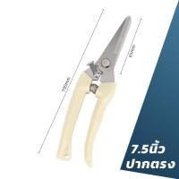 ราคา กรรไกร กรรไกรอเนกประสงค์ 8 นิ้ว กรรไกรตัดโลหะ สแตนเลส ตัดซีลาย ตัดสังกะสี ตัดแผ่นมิเนียม กรรไกรตัดกิ่งไม้ Pruning Shears Garden Scissors (21397808992)