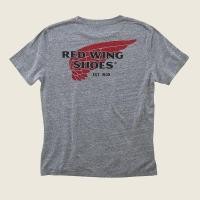 ราคา เสื้อยืด RED WING T SHIRT WITH LOGO COLOR GREY PTC MART (17711758751)