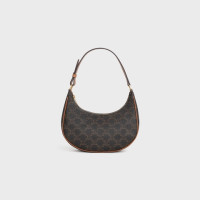 ราคา CELINE AVA BAG IN TRIOMPHE CANVAS AND CALFSKINTAN (21227982676)