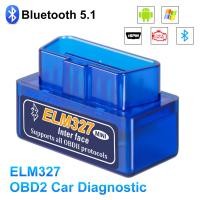 ราคา เครื่องสแกน OBD2 ELM327 V 2 1 bt wifi ELM 327เครื่องมือวินิจฉัยรถยนต์ OBD สำหรับ android ios PK vgate เครื่องอ่านรหัส Icar2 (21359149169)