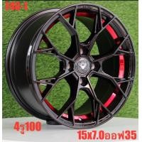 ราคา 4วง ล้อแม็กขอบ 15 สำหรับรถเก๋งทั่วไป ที่4รู100 ราคาสี่วงไม่รวมยาง ราคานี้ส่งฟรีเก็บเงินปลายทาง (21409535766)