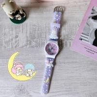 ราคา Sanrio นาฬิกาข้อมือลาย Hello Kittyนาฬิกาอนิเมะ My Melody Cinnamoroll นาฬิกาข้อมือเด็ก3D นักเรียนสายคล้องคอซิลิโคน (21357531673)