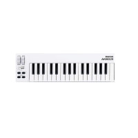 ราคา Midiplus AKM320 AKM320BT 32 คีย์ คีย์บอร์ดใบ้ MIDI Keyboard Control (21423676694)
