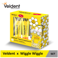 ราคา Veldent x Wiggle Wiggle เซ็ตกล่องของขวัญ ยาสีฟัน เวลเดนท์ เอ็กซ์ตรีม อะเวค 100 กรัม x 2 กระเป๋า Wiggle Wiggle รุ่น (21317806577)