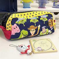 ราคา กระเป๋าดินสอ กระเป๋าเครื่องเขียน กระเป๋าดินสอ ขนาดใหญ่ คุณภาพสูง จุของได้เยอะ พิมพ์ลายการ์ตูน toy story น่ารัก สีน้ําเงินกรมท่า สําหรับนักเรียน (21426185850)