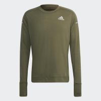 ราคา adidas วิ่ง เสื้อวอร์มแขนยาว Cooler ผู้ชาย สีเขียว H25127 (21071777508)