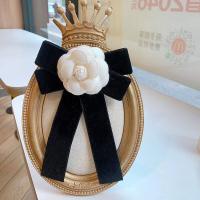 ราคา เข็มกลัดเนคไทผูกโบว์ทำจากผ้าเกาหลีเข็มกลัดเนคไทลายโบว์ผูกดอกไม้คาเมลเลียเข็มกลัดติดคอปกเสื้อเครื่องประดับแฟชั่นสำหรับผู้หญิง (18044460641)
