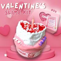 ราคา สไลม์ ชุดทำวาเลนไทน์ valentines slime kit (21401128438)