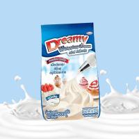ราคา ดรีมมี่ วิปปิ้งครีม วิปปิ้งครีมแบบผง Cat kitchen dreamy whipping cream 500กรัม รสจืด รสหวาน (21375064695)