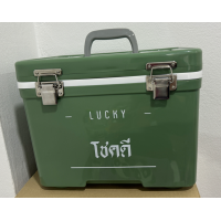 ราคา กระติกน้ำคูลเลอร์ ขนาด 12 ลิตร เก็บความเย็นได้ 8 ชั่วโมง สีเขียวทหาร (21264748233)