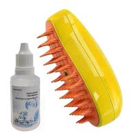 ราคา แปรงสเปรย์ไฟฟ้าแปรงสำหรับแมวอบไอน้ำแบบ3 In 1อุปกรณ์ดูแลสัตว์กำจัดขนสุนัขนวดขนสุนัขแมว (21393238497)