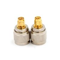 ราคา Excellent SMA male to N type female straight RF coax connector WIFI antenna adapter N Type N Male Plug to SMA Male RF Coaxial Adapter Connector SMA (12200374158)