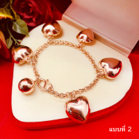 ราคา สร้อยข้อมือนากห้อยกระพรวน คละแบบ ความยาว 6 7 นิ้ว ชุบนาก งานสวย ข้อมือแฟชั่น ใส่ได้หลายโอกาส พร้อมส่ง (21088038461)