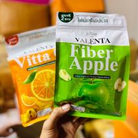 ราคา VALENTA Fiber Apple วาเลนต้า ไฟเบอร์ แอปเปิ้ลวิตามิน ส้ม (17215516563)