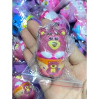 ราคา พร้อมส่ง สกุชชี่แก้วน้ำน่ารัก สกุชชี่ squishy พวงกุญแจ มินิ (21264596564)