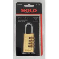 ราคา SOLO แท้ ล็อค 4รหัส ท้องเหลืองแท้ กันน้ำ กุญแจล็อครหัส กุญแจล็อคกระเป๋า กุญแจล็อคตู้ 20mm กุญแจรหัส กุญแจล็อคกระเป๋าเดินทาง (15156846745)