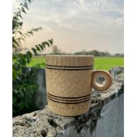 ราคา แก้วไม้ไผ่ แก้วกาแฟแก้วชาไม้ไผ่ธรรมชาติ แก้วกลึงไม้ไผ่ (16927748240)