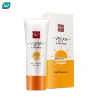 ราคา Pure Care เพียวแคร์ บีเอสซี วีแกน เฟเชี่ยล ซันสกรีน SPF50 PA 25ก (19713867940)