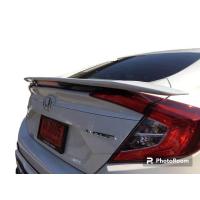 ราคา สปอยเลอร์หลัง Honda Civic 2015 มีไฟเบรค งานฉีด ยังไม่ทำสี (21399752139)