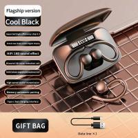 ราคา VANTEENIE Bluetooth Earphone Microphone Bass Gaming Android Original TWS Wireless Earbuds Noise Cancelling ANC Music Stereo Headphone (20045817688)