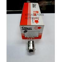 ราคา 10ดวง หลอดไฟเลี้ยว หลอดไฟหรี่ STANLEY แบบหลอดเขี้ยว ขนาดกลาง 12V 24 10W 12W 1จุด สินค้าใหม่ เกรดดี ของแท้ (7702902471)