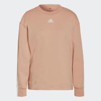 ราคา adidas ไลฟ์สไตล์ เสื้อวอร์ม Essentials Relaxed 3 Stripes ผู้หญิง สีชมพู GS1374 (16581923965)