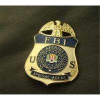 ราคา สหรัฐอเมริกา FBI โลหะ Badge ตำรวจตัวแทนพิเศษเหรียญตราเจ้าหน้าที่นักสืบตำรวจเสื้อตะขอส่วนของเสื้อที่ต่อจากปกเสื้อหมุดเข็มกลัดเครื่องราชอิสริยาภรณ์คอสเพลย์ (7460217196)
