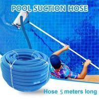 ราคา 5M Swimming Pool Vacuum Cleaner Hose Suction Swimming Replacement Pipe Pool Cleaner Tool Swimming Pool Cleaning Hose (15256030305)