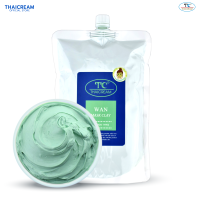 ราคา ไทยครีม โคลนมาร์คหน้า มาร์คสิว โคลนพอกหน้า clay mask Bha มาส์กหน้า โคลนมาร์ค มารค์หน้า Thaicream Wan Mask Clay 50g มาร์คโคลน เขียว มาส์กเขียว (21393658274)