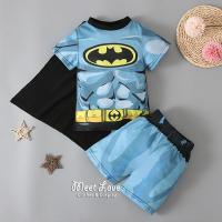 ราคา ชุดแฟนซีเด็ก ชุดแบทแมน ชุดซุปเปอร์ฮีโร่ Batman ชุดฮีโร่แขนสั้น ขาสั้น ชุดแบทแมน ชุดลำลอง (20455914274)