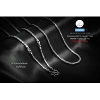 ราคา สร้อยคอเงินแท้ 92 5 ห้อยพระ 3 องค์ ลายบาหลี ดอกพร้าว งานรมดำ หนัก 2 บาทตัน ยาว 24 26 นิ้ว งานไทย (17606434308)