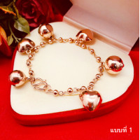 ราคา สร้อยข้อมือนากห้อยกระพรวน คละแบบ ความยาว 6 7 นิ้ว ชุบนาก งานสวย ข้อมือแฟชั่น ใส่ได้หลายโอกาส พร้อมส่ง (21088038460)