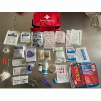 ราคา จัดส่งจากกรุงเทพ กระเป๋าพยาบาล พร้อมอุปกรณ์ 184 ชิ้น First Aid Kit Set ชุดปฐมพยาบาลเบื้องต้น ชุดทำแผลพกพา ปฐมพยาบาล (21372733907)