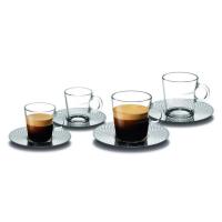 ราคา Nespresso ชุดแก้ว VIEW Espresso cup X2 VIEW Lungo Cup X2 เซ็ตประกอบด้วยถ้วยกาแฟเอสเพรสโซ 2 ใบ ถ้วยกาแฟลุงโก้ 2 ใบ พร้อมจานรองแก้วสแตนเลส 4 ใบ (21059585489)