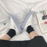 ราคา พร้อมส่ง รองเท้าผ้าใบวินเทจ ขอบบิสกิตหนา รองเท้าผ้าใบใหม่ รองเท้าผู้หญิงเกาหลี รองเท้าผ้าใบแฟชั่น รองเท้าบิสกิต ลดล้างสต๊อคลด 50 (19475310076)