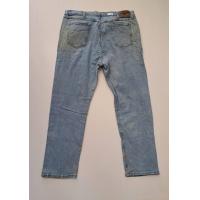 ราคา Wrangler ยีนสฺ์ชายมือสอง ME1088 เอว40 41เป้า14ยาว43ปข 8 5สีดีขากระบอกผ้ายืดมีคราบเลอะป้ายหนัง ในใหม่ (21174597148)