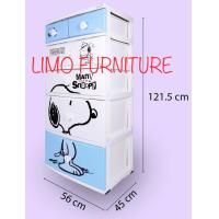 ราคา ลิ้นชักเก็บผ้า ตู้ลิ้นชักสนูปี้ ตู้เสื้อผ้าเด็ก ตู้ลิ้นชัก 5ชั้น ตู้ลิ้นชักใหญ่ ตู้ลิ้นชักพลาสติกชั้นสนูปี้ ตู้พลาสติก (15093885771)