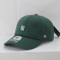 ราคา 1020new ERA หมวก MS โลโก้ยอดนิยมขนาดเล็ก Soft มาตรฐาน NY yankees เบสบอลหมวกชายคาโค้ง MLB หมวกสีเขียวเข้ม (20701592555)