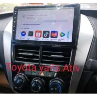 ราคา จอแอนดรอย สำหรับใส่ขนาดจอใหญ่9 ตรงรุ่นรถToyota Yaris Ativ 2017 2021 รถรุ่นแอร์หมุน (21139303915)