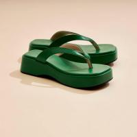 ราคา 25twentyfives Waffle รองเท้าส้นขนมปังหูหนีบ สูง1 5นิ้ว สายคาเฟ่ต้องมี (18002643081)