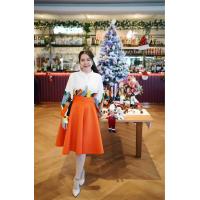 ราคา กระโปรงทรงย้วยผ้าโฟม ย้อนยุค วนิดา (21247145985)