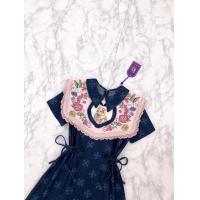 ราคา Yang Koo Gun Dress เดรสสั้นผ้ายีนส์ทอลายดอกไม้ เเต่งสายผูกเอว ปกงานปักดอกไม้นกฮัมมิ่งเบิร์ด พิมพ์ลายน้องเเมว ปกเชิ้ต (21408939689)